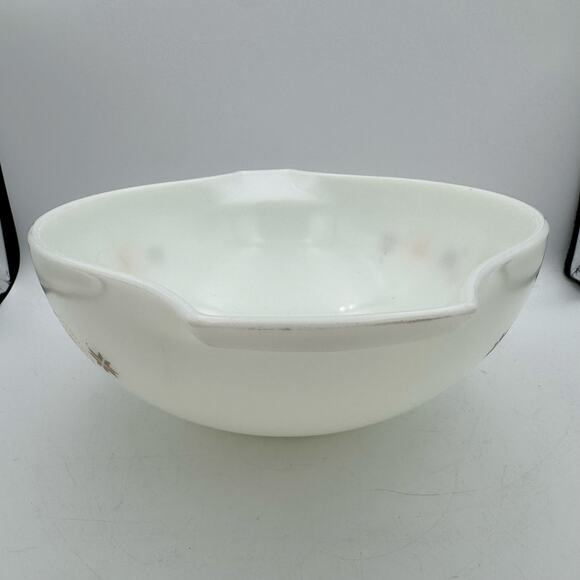 Vintage Pyrex 1963-67 Town & Country Cinderella 444 4qt Mixing Bowl Orange Brown - Picture 2 of 10
